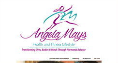 Desktop Screenshot of angelamays.com